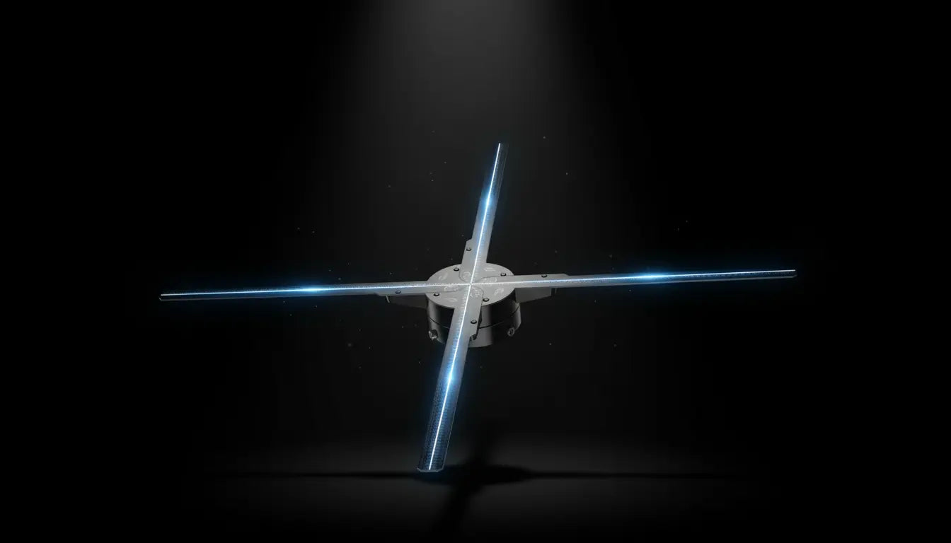 HoloX 3D Hologram Led Fan 65 cm