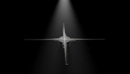 HoloX 3D Hologram Led Fan 65 cm
