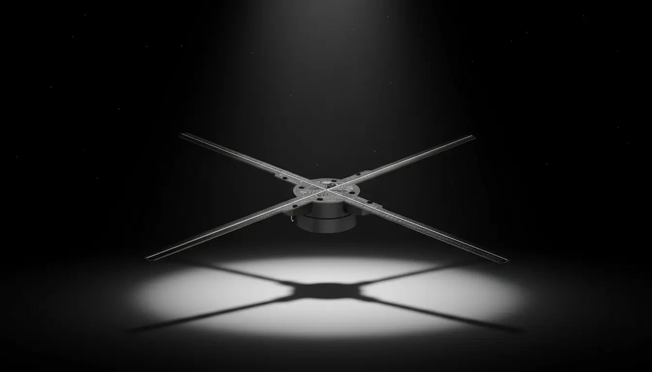 HoloX 3D Hologram Led Fan 65 cm