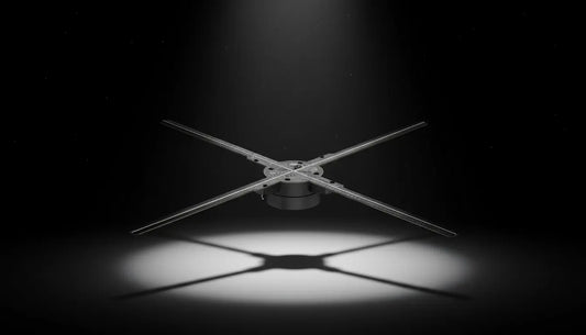 HoloX 3D Hologram Led Fan 65 cm